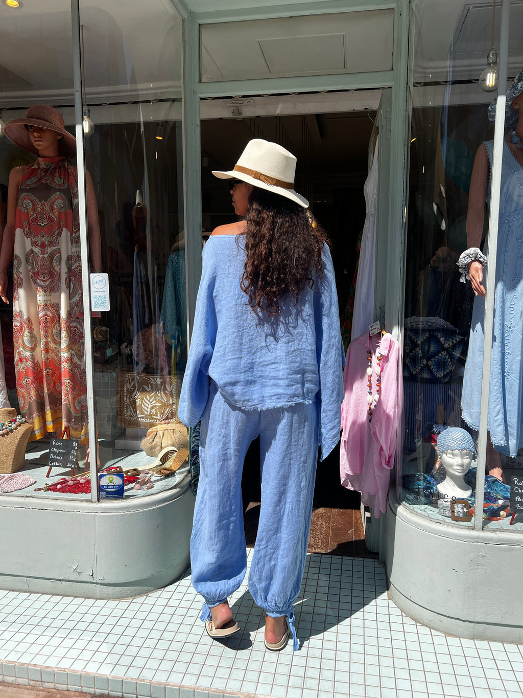 Pantalon Lino