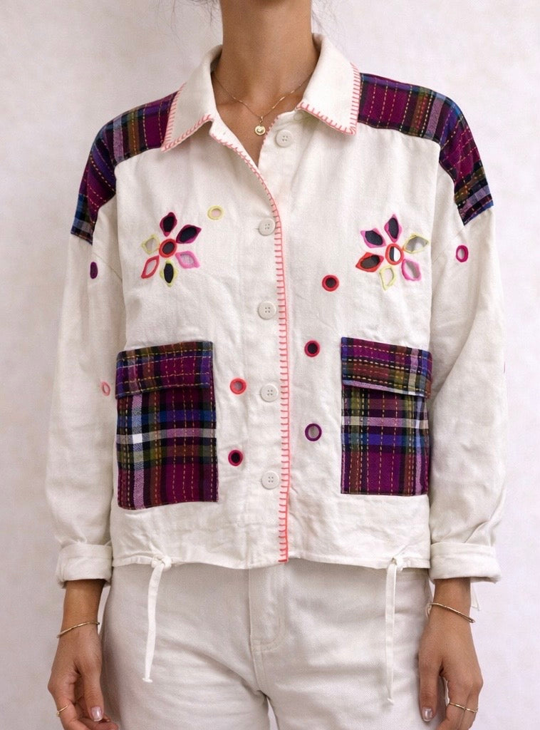 Veste Boho Patch